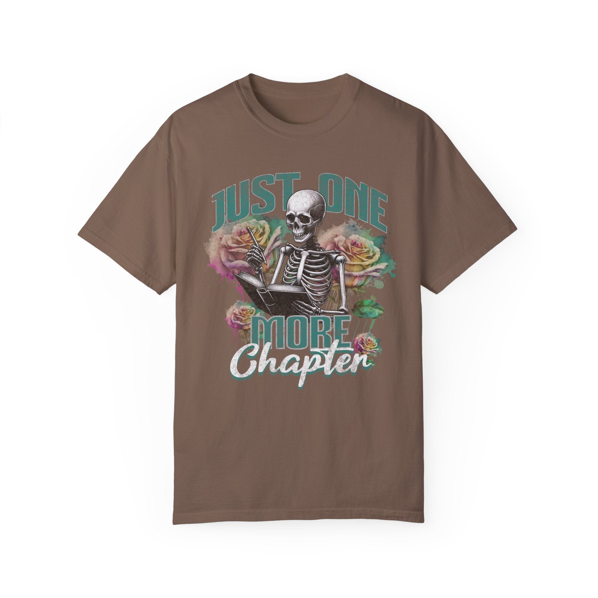 Just one More Chapter book shirt comfort colors