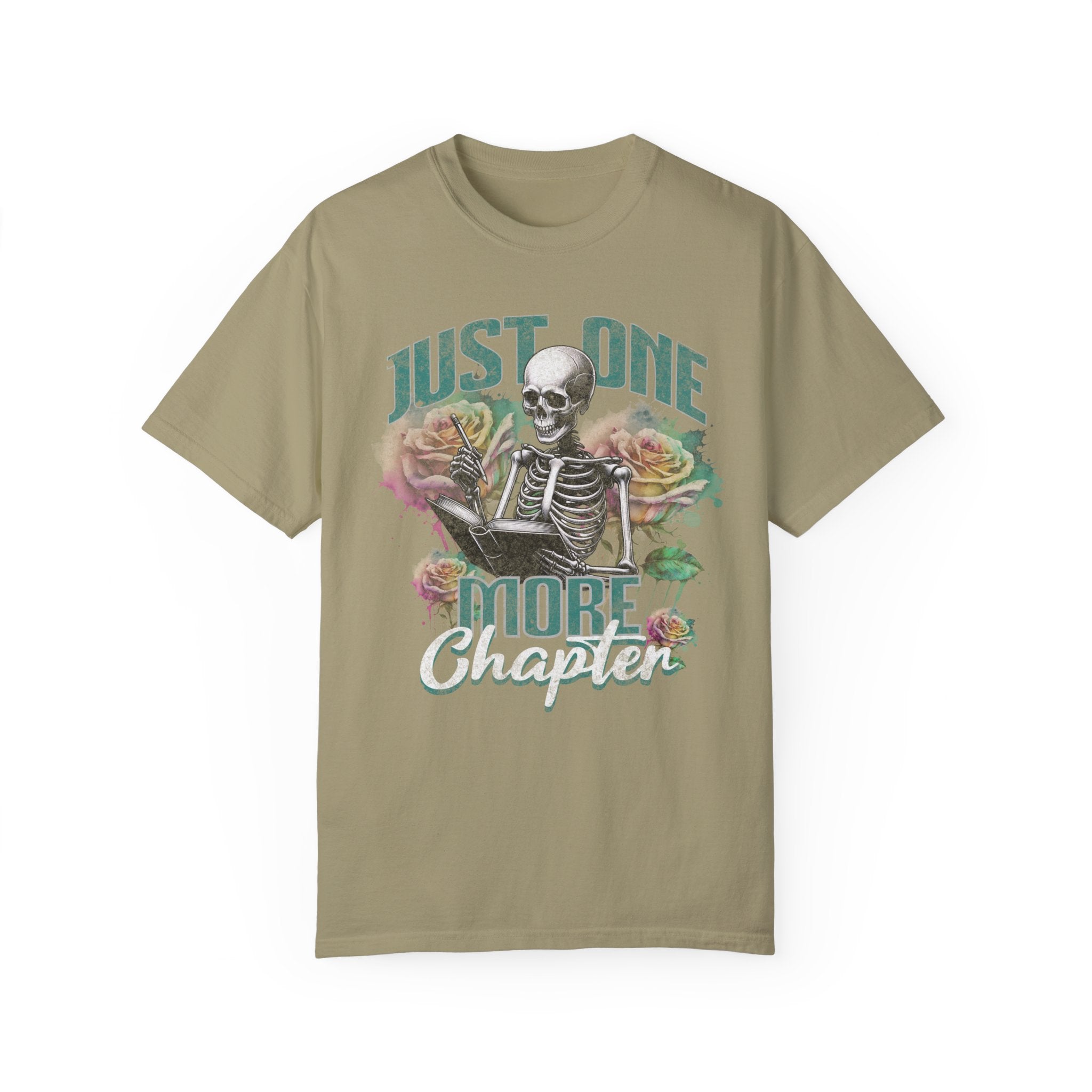 Just one More Chapter book shirt comfort colors