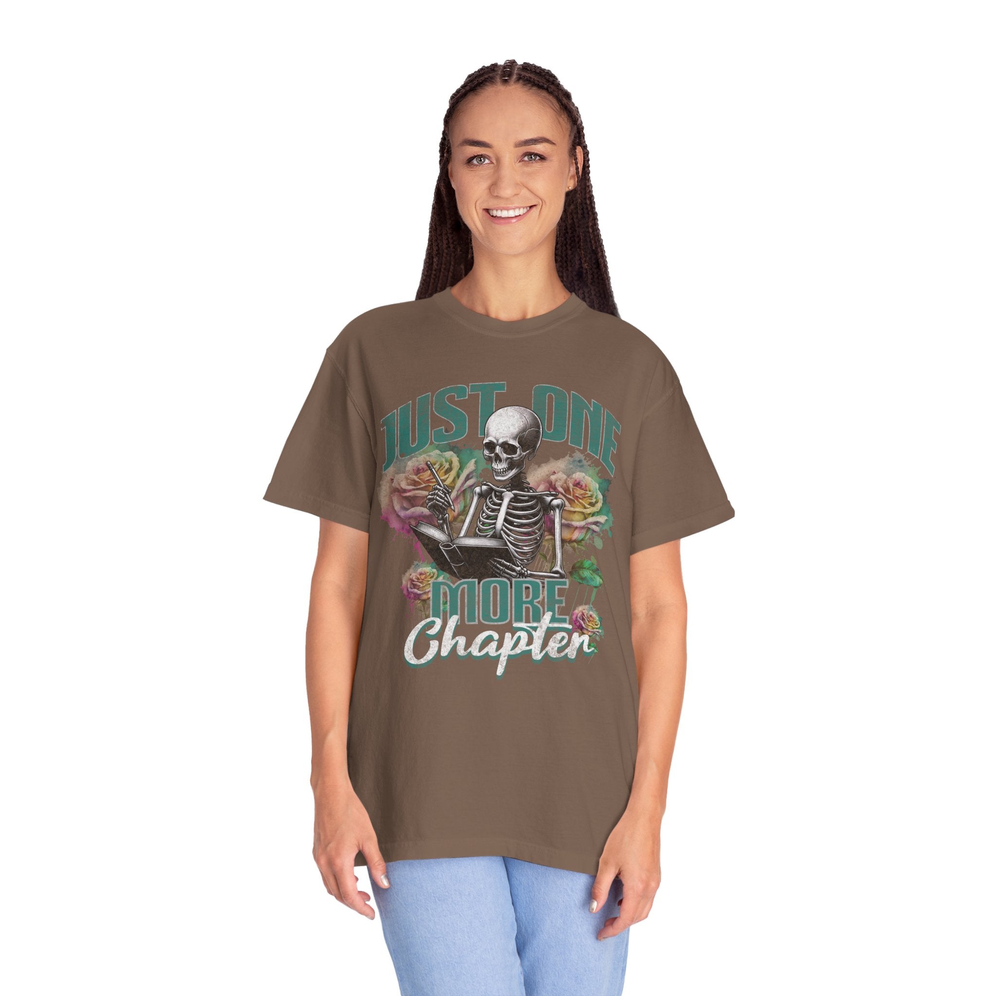 Just one More Chapter book shirt comfort colors