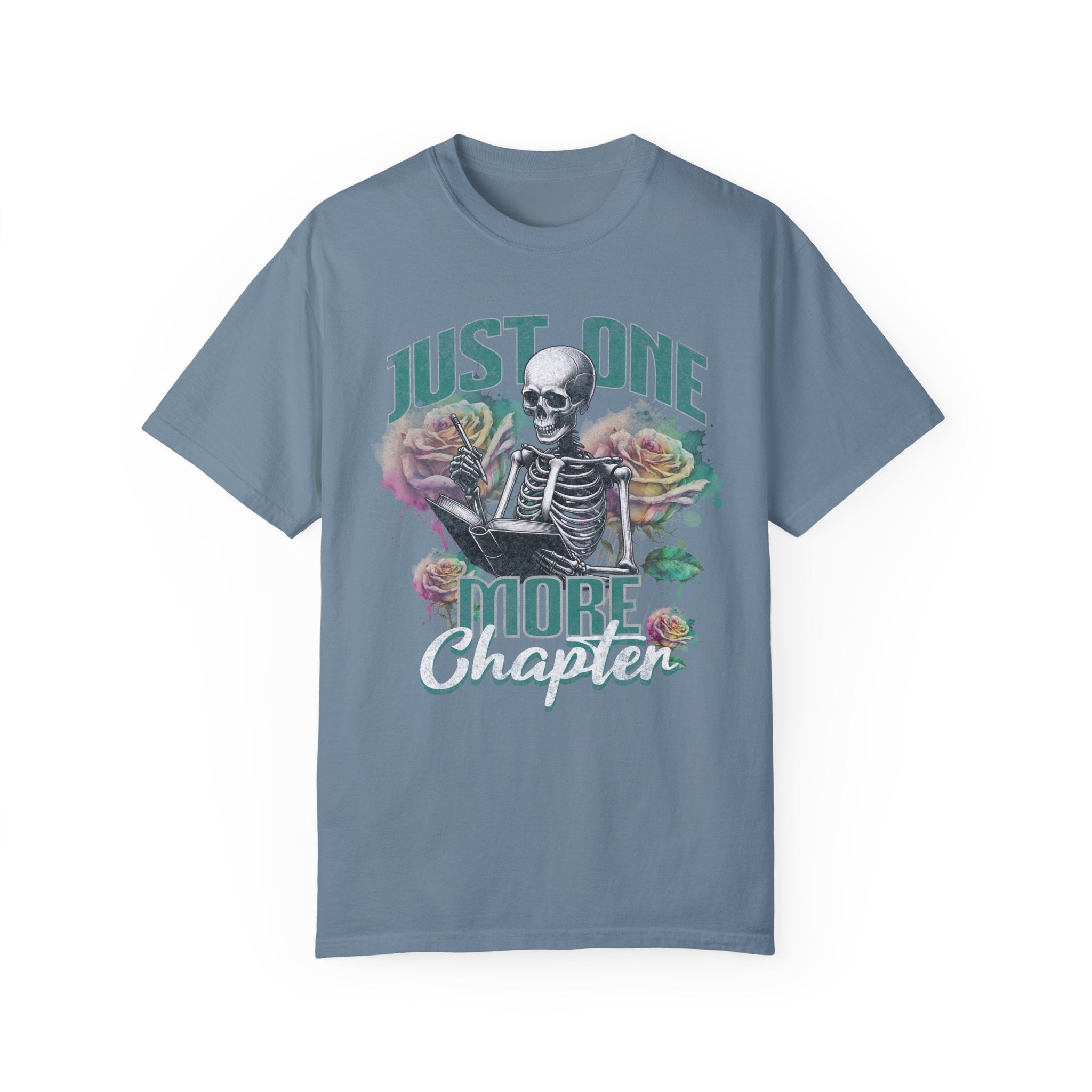 Just one More Chapter book shirt comfort colors