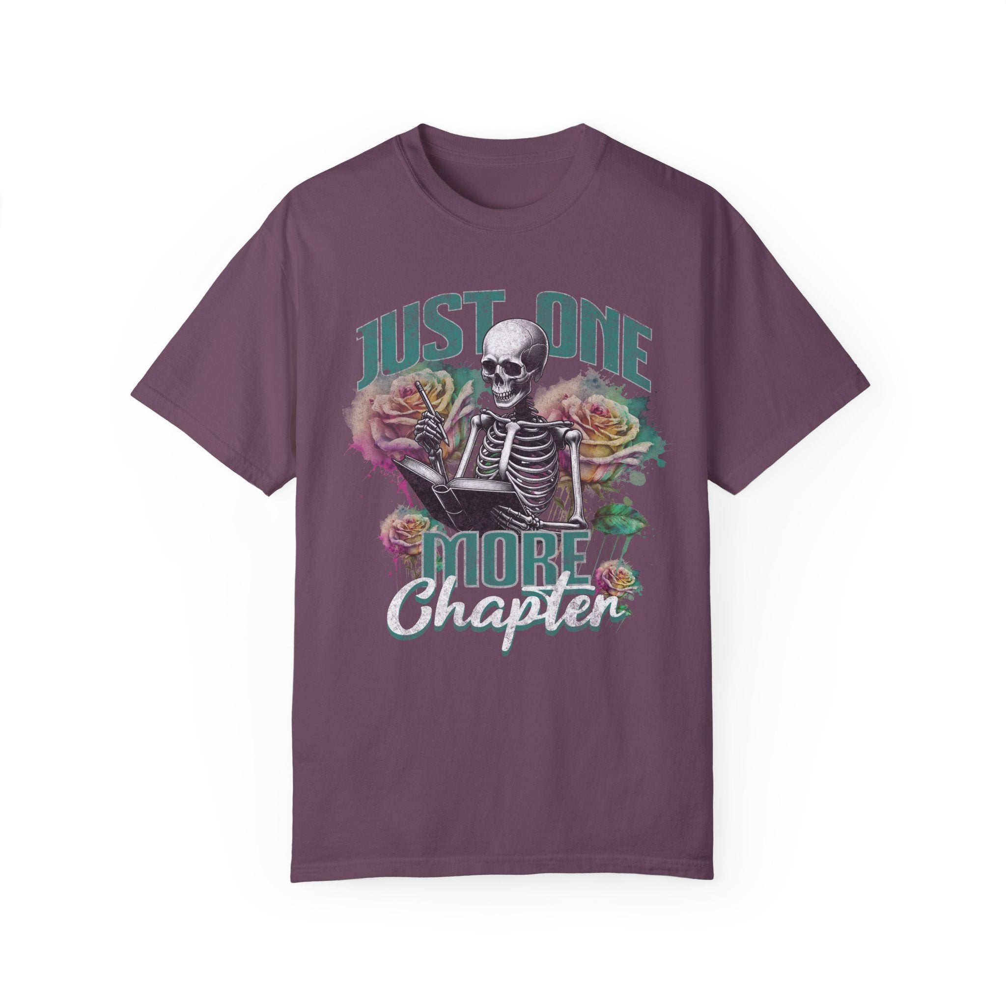 Just one More Chapter book shirt comfort colors