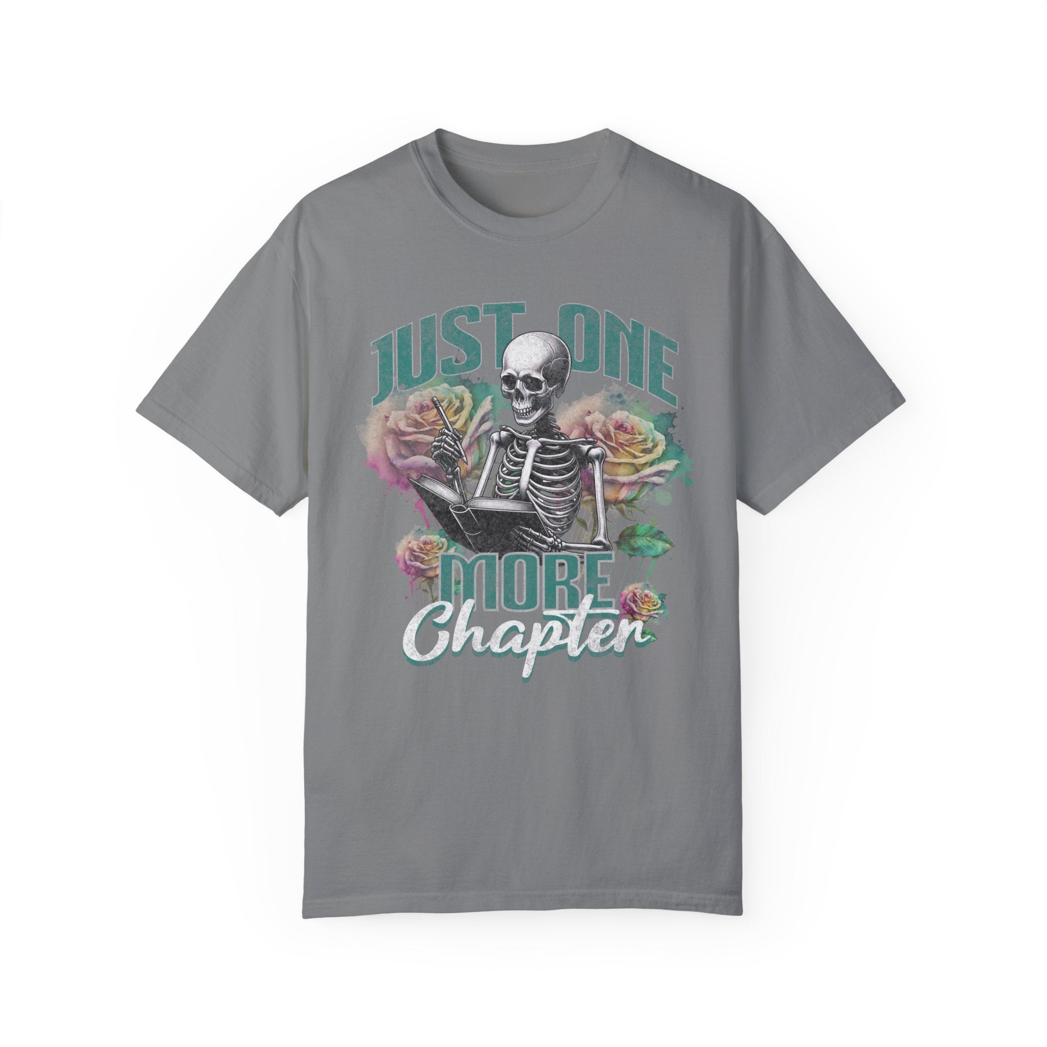 Just one More Chapter book shirt comfort colors