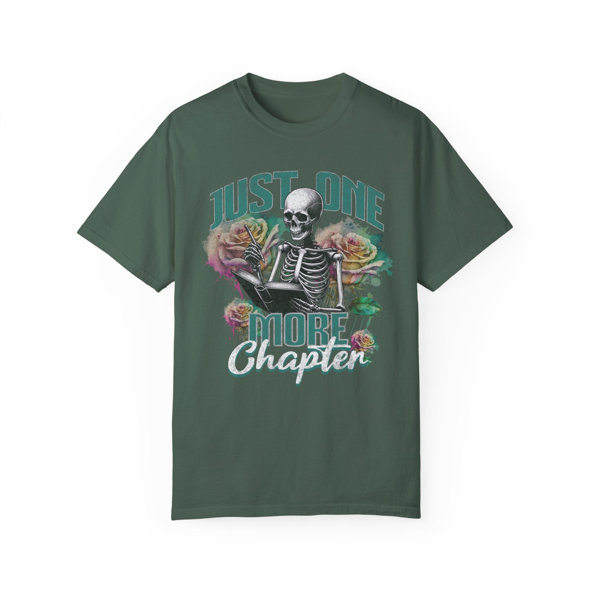 Just one More Chapter book shirt comfort colors