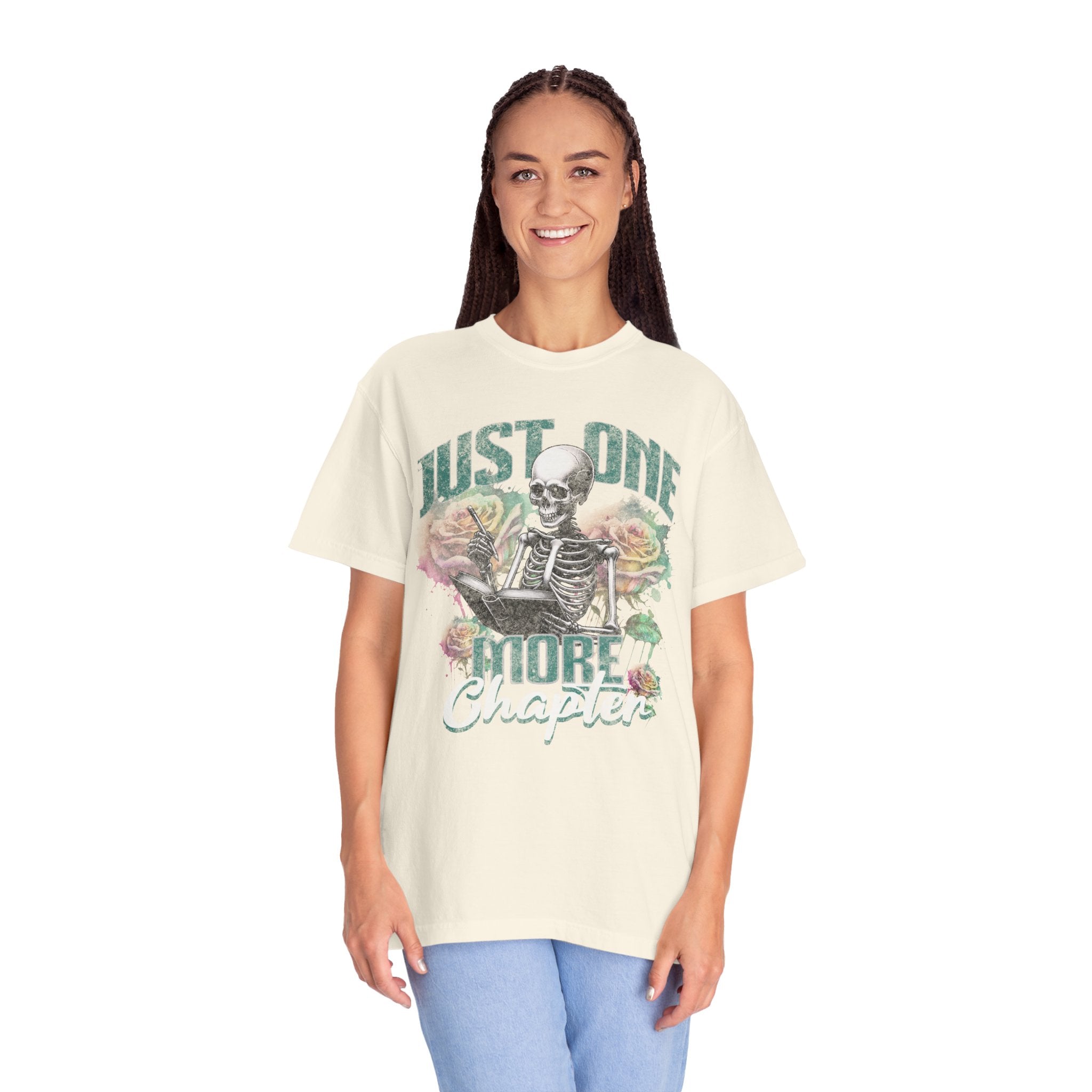 Just one More Chapter book shirt comfort colors