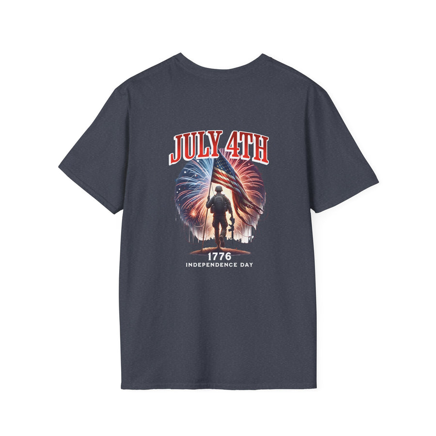 July 4th with Solider T-shirt