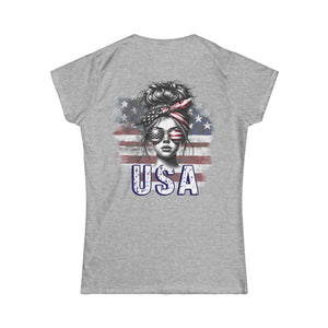 USA American Woman soft style shirt