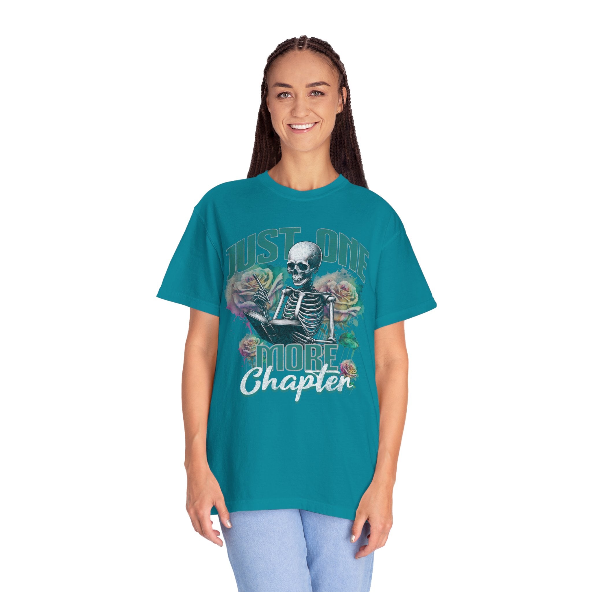 Just one More Chapter book shirt comfort colors