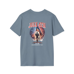 July 4th with Solider T-shirt