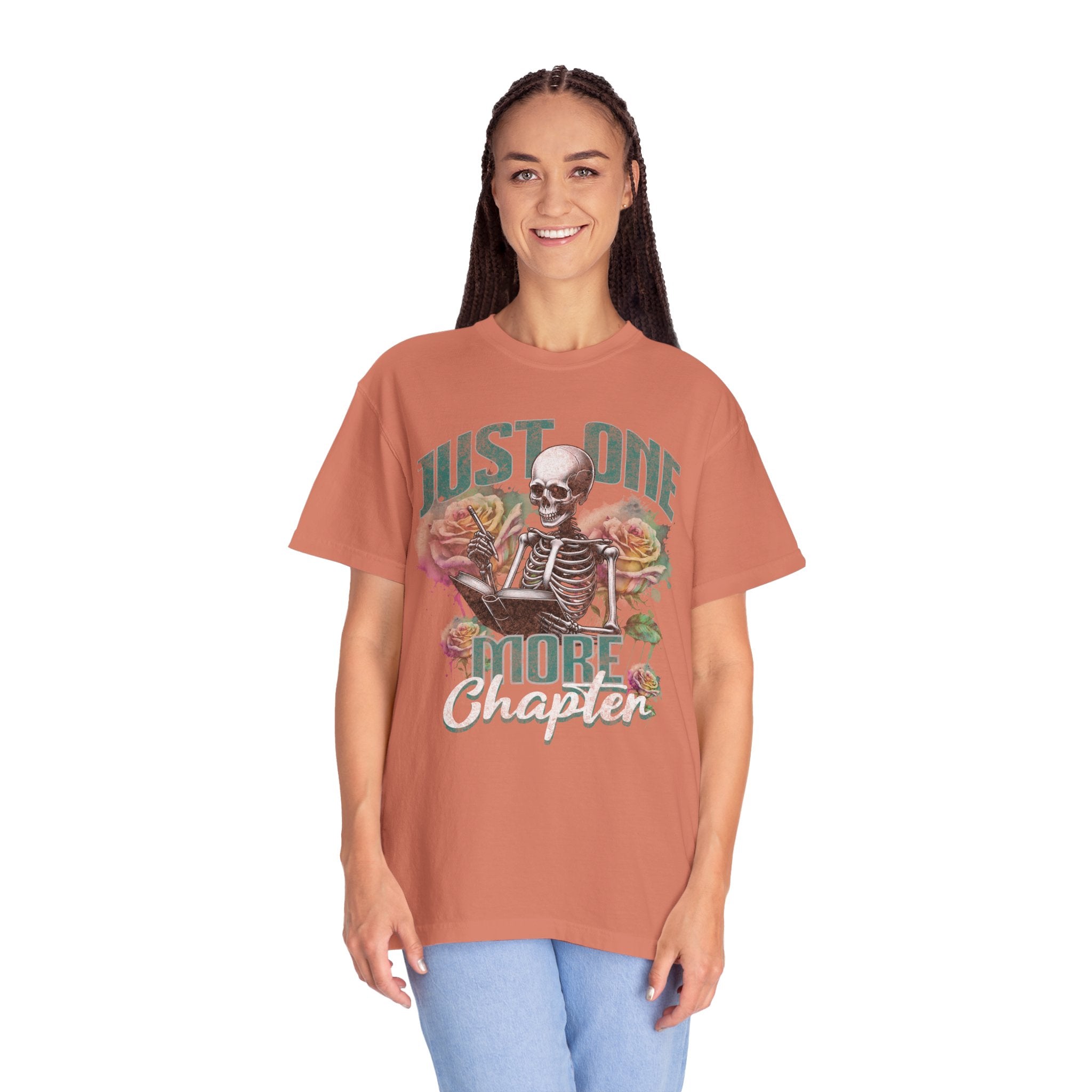 Just one More Chapter book shirt comfort colors