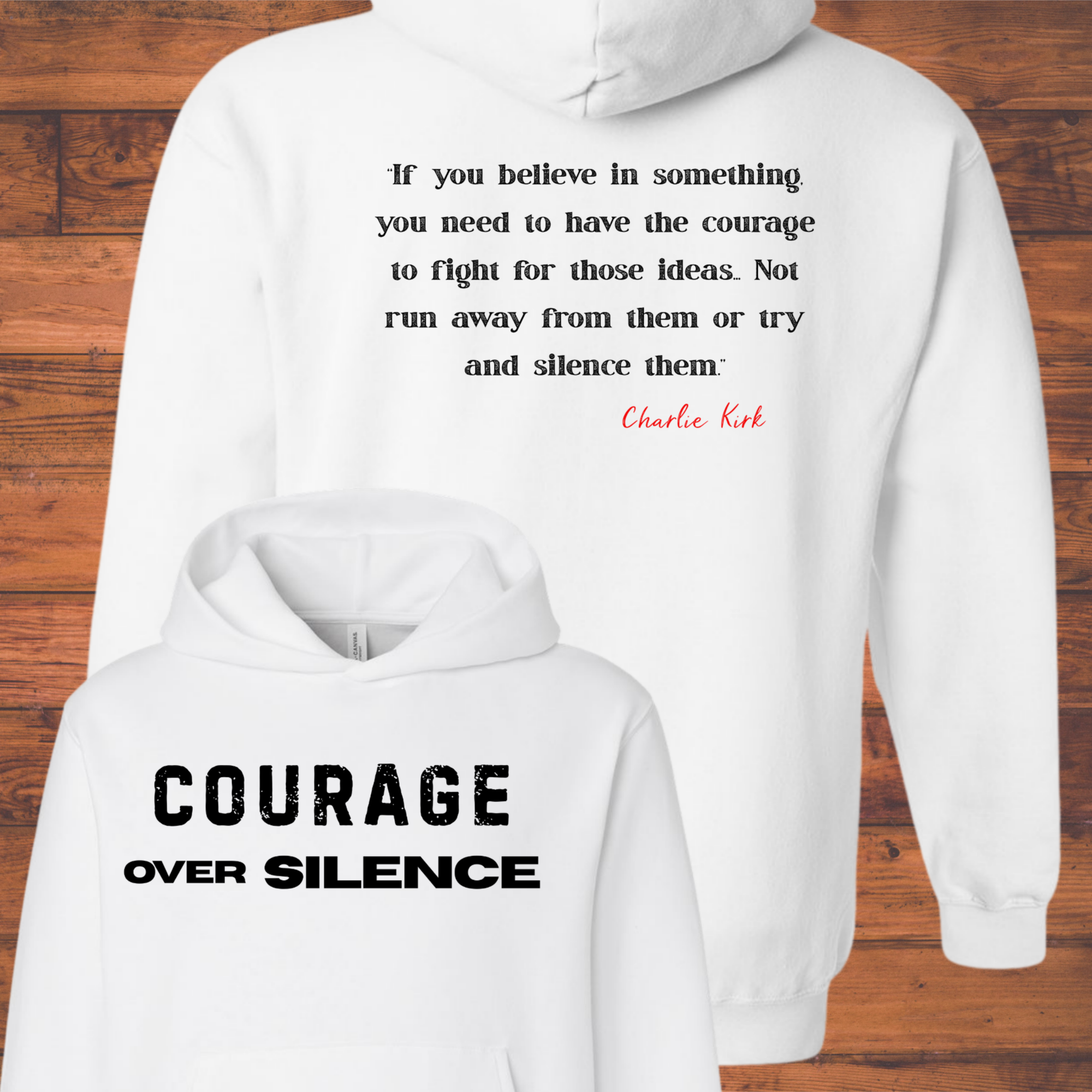 Courage of Silence Hoodie