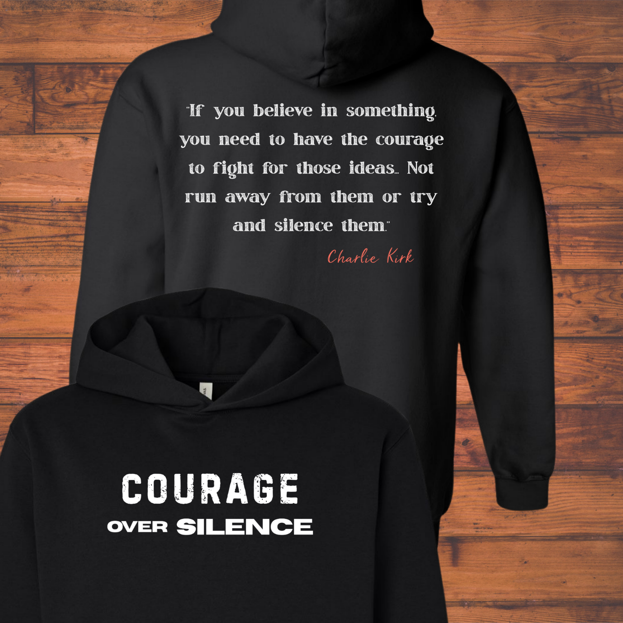 Courage of Silence Hoodie