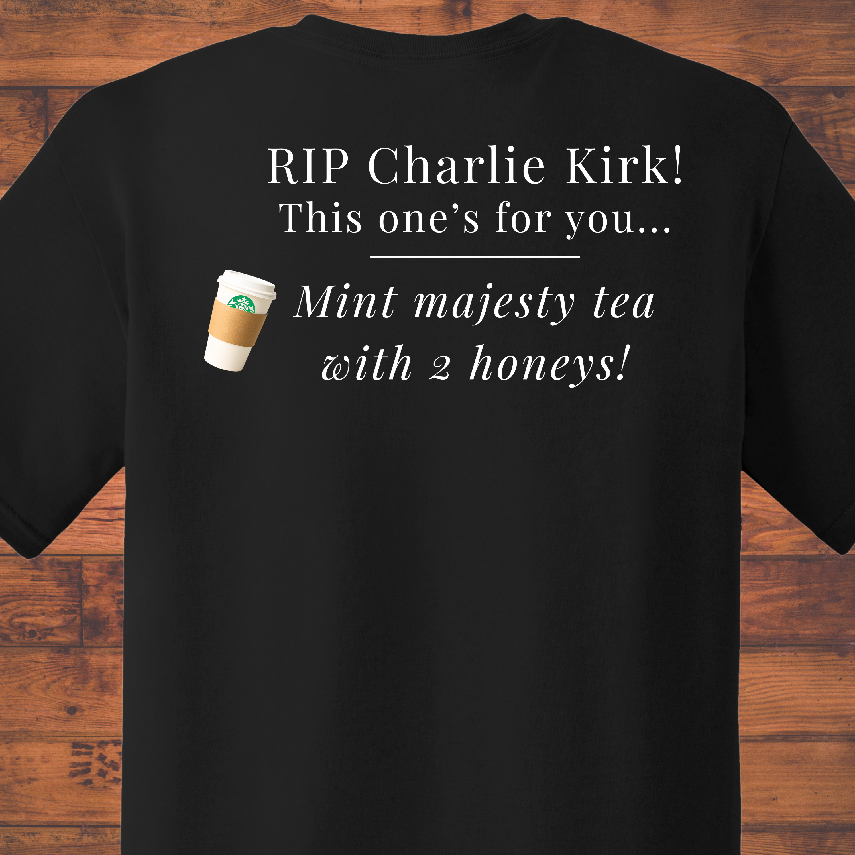Charlie Kirk Mint Majest T shirt