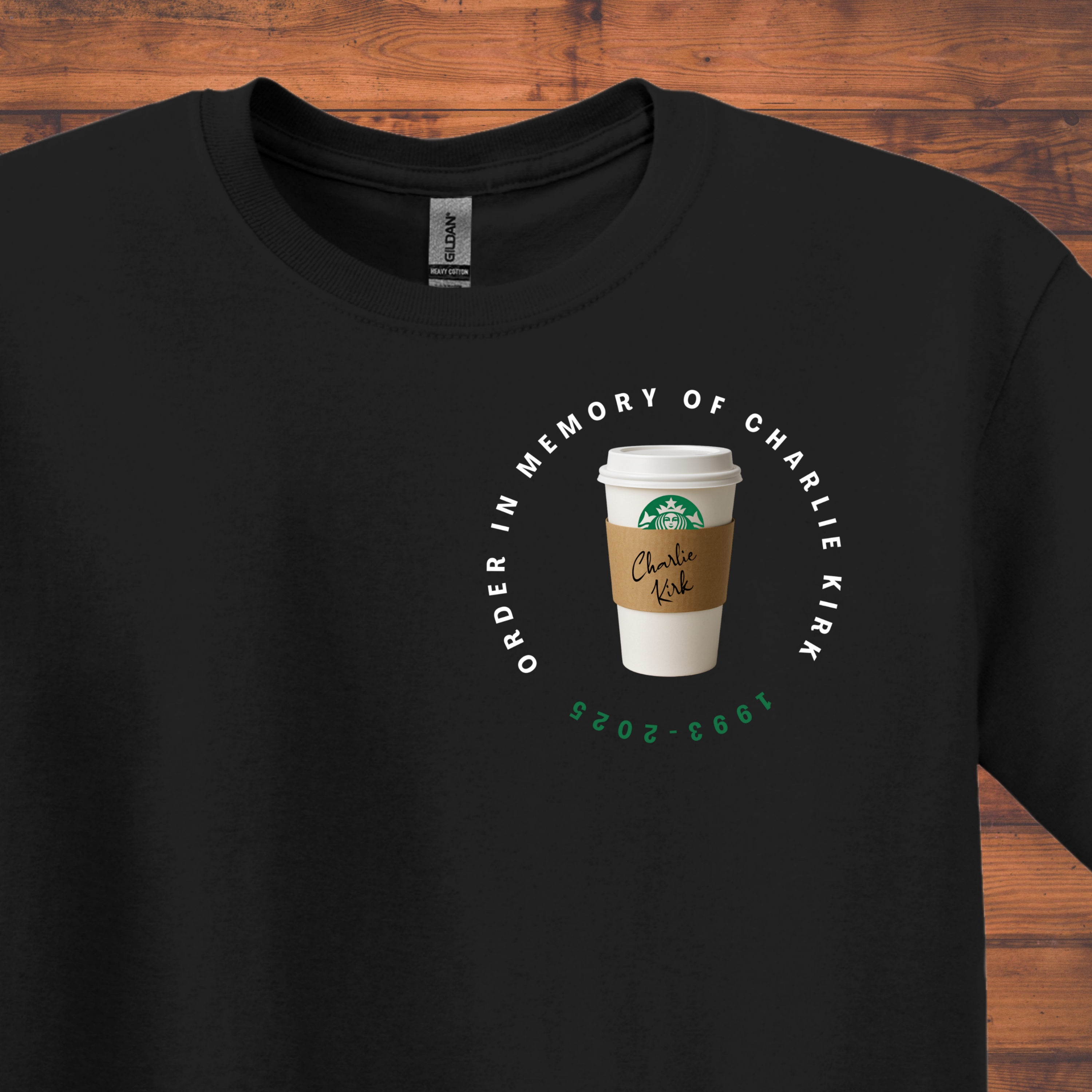 Charlie Kirk Mint Majest T shirt