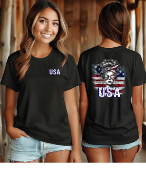 USA American Woman soft style shirt