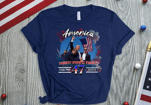 Trump Fight design short sleeve