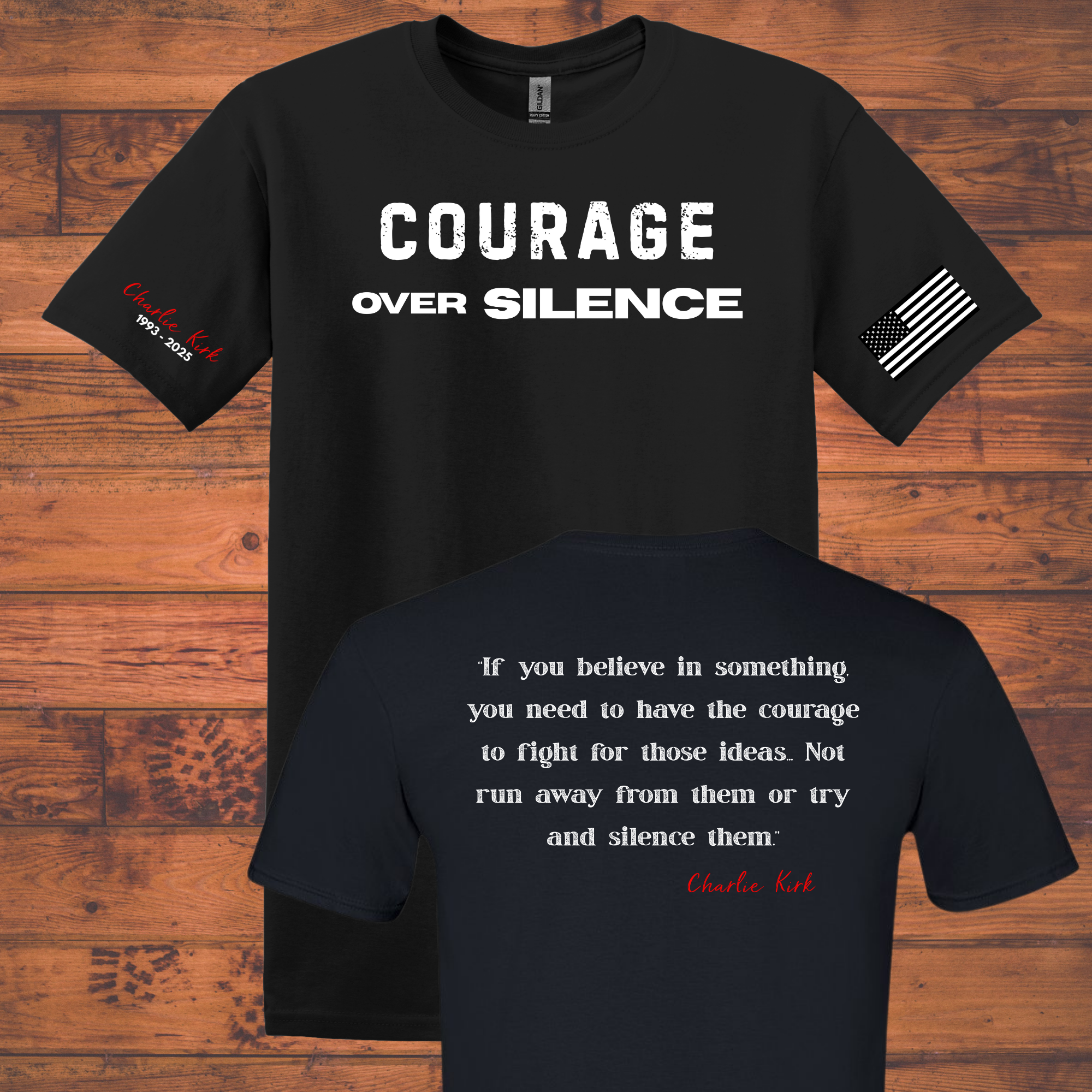 Courage over Silence